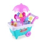 Children Role Play Toys Mini Candy Cart Detachable Ice Cream - Image 4