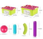 Magnetic Stick Children's Large-particle Building Blocks Assembling Puzzle - Image 8