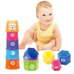 Puzzle And Fun Bear Blocks Stacking Cups - Image 3