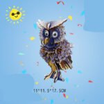 Wooden 3d Stereo Puzzle Children's Puzzles DIY Hand Building Model - Image 4