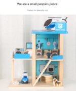 Role Play House Police Fire Department Educational Children's Toys Suit - Image 8