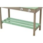 Kids Play Kitchen, Wood Mud Kitchen With Water Play Set  Cooking Toys For Outdoor, Gift For 3 8 - Image 7