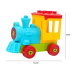 Bulk Accessories For Large Particle Building Block Car Bottom Locomotive - Image 2