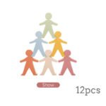 Little People Stacking Children's Silicone Toys - Image 2
