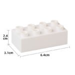 Order 8-hole Assembled Bulk Thick Brick Foundation Block Spare Parts Toys Wholesale - Image 6