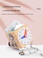 Busy Block Children's Montessori Early Education Teaching Aids Kindergarten Montessori Unlocking Toys - Image 10