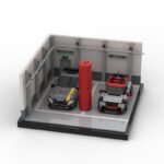 Parking Lot Plastic Building Block Toys - Image 2