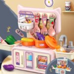 Children's Kitchen Play House Toys Spray Water - Image 2