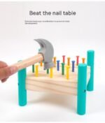 Montessori Children's Hand-eye Coordination Puzzle Rivet Toys - Image 9