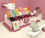 New Play House Ice Cream Math Kitchen Toys For Children Imitating Role Play Game Girls Toys Educational Toy - Image 2