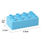 Order 8-hole Assembled Bulk Thick Brick Foundation Block Spare Parts Toys Wholesale - Image 5