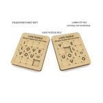 LOVE Puzzle Wooden Puzzle Game - Image 5
