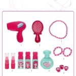 Children Pretend Play Makeup Cosmetic Kit Travel Box - Image 3