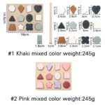 Children's Geometric Silicone Stacking Toys - Image 4