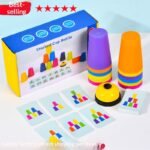 Educational Stacking Cups For Early Childhood Learning - Image 2