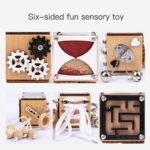 Busy Block Children's Montessori Early Education Teaching Aids Kindergarten Montessori Unlocking Toys - Image 2
