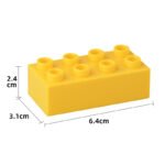 Order 8-hole Assembled Bulk Thick Brick Foundation Block Spare Parts Toys Wholesale - Image 10