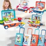 1 Set Of Fun Children's Role Playing Tableware Educational Toys Kitchen Tool - Image 5