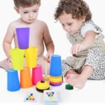 Educational Stacking Cups For Early Childhood Learning - Image 3