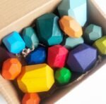 Wooden Stone Stacking Blocks Toys - Image 10