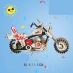 Wooden 3d Stereo Puzzle Children's Puzzles DIY Hand Building Model - Image 8